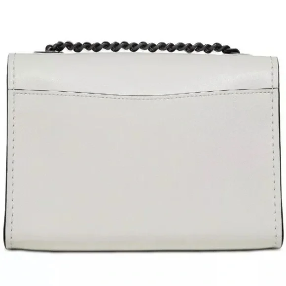 Coach Parker 18 Floral 54622 EmbroideredChalk/Gunmetal Shoulder Bag